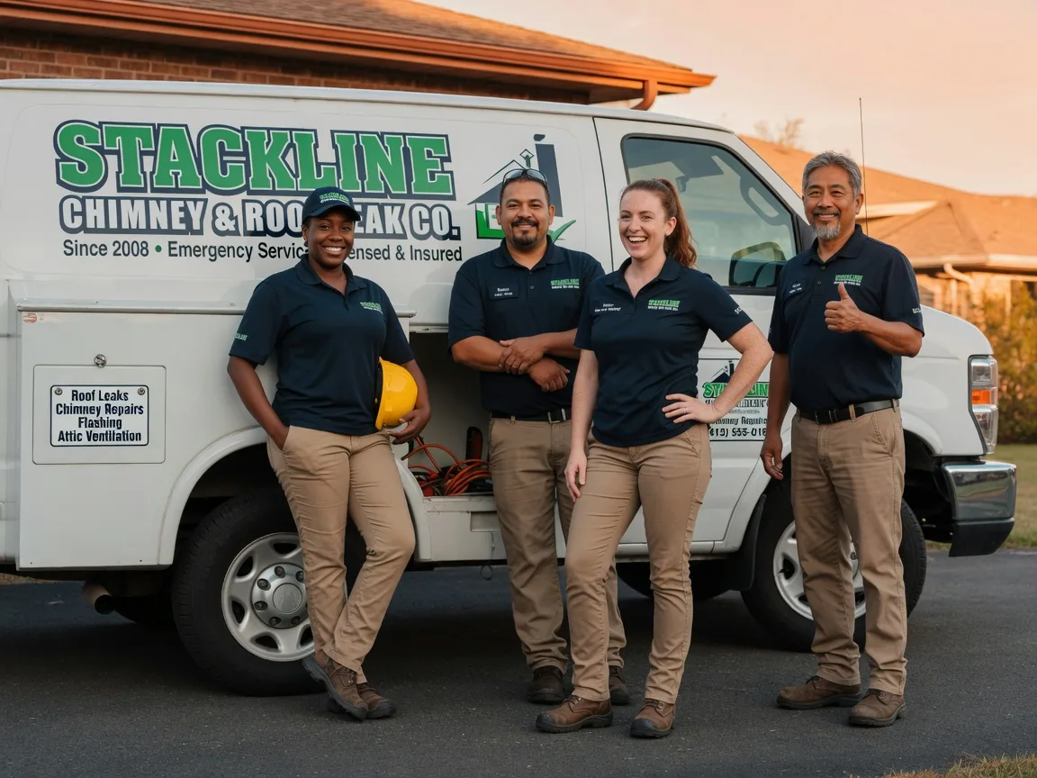 Chimney flashing repair company in Maringouin, LA